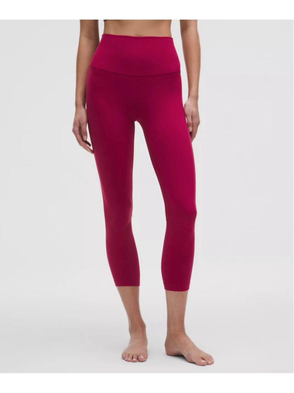 lululemon Align™ High-Rise Crop 23" Magenta Smoke Size 8
